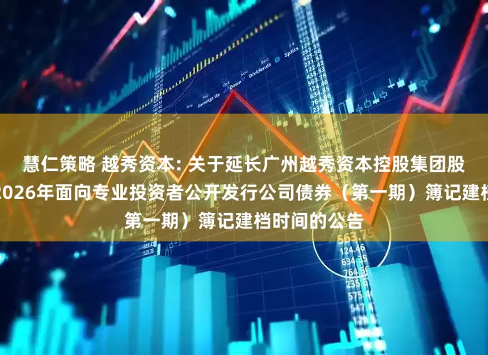 慧仁策略 越秀资本: 关于延长广州越秀资本控股集团股份有限公司2026年面向专业投资者公开发行公司债券（第一期）簿记建档时间的公告